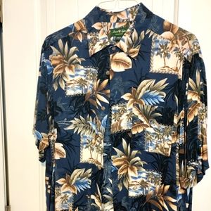 Man's button-down shirt